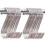 JINHEZO Premium 20-Pack Larger Round S Shaped Hooks in Polished Stainless Steel Metal, Hangers Hanging Hooks for Kitchen, Work Shop, Bathroom, Garden, Kitchenware Pots Utensils, Clothes, Bags, Towels JINHEZO Premium 20-Pack Larger Round S Shaped Hooks in Polished Stainless Steel Metal, Hangers Hanging Hooks for Kitchen, Work Shop, Bathroom, Garden, Kitchenware Pots Utensils, Clothes, Bags, Towels