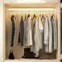 Floating Shelves White Stainless Steel Dormitory Clothes Rod Closet Hardware Retractable Clothes Rail Bathroom Pole Closet Pole Clothing Finishing Rack Clothes Hanger, No Punching Design Adjustable Le Floating Shelves White Stainless Steel Dormitory Clothes Rod Closet Hardware Retractable Clothes Rail Bathroom Pole Closet Pole Clothing Finishing Rack Clothes Hanger, No Punching Design Adjustable Le