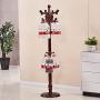 COAT RACK European Solid Wood Floor Home Bedroom Living Room Simple Hanger Clothes Storage Rack H70.86 Inches