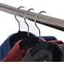 Produit Royal 100PCS Black Non Slip Velvet Clothes Hanger Suit/Coat/Shirt/Pants Hangers Hook Pack Space Storage Organize Closet Flocked Lightweight Home New Produit Royal 100PCS Black Non Slip Velvet Clothes Hanger Suit/Coat/Shirt/Pants Hangers Hook Pack Space Storage Organize Closet Flocked Lightweight Home New