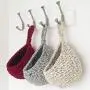 Dorm Decor/Small Hanging Basket/Door Knob Basket/Front Door Decor/Unique Gifts/Crochet Toy Storage Basket/Door Hanger