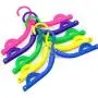 JUMERY-Heavy Duty Clothing Hangers, Portable Folding Clothes Hanger, Lightweight,Extra-Large Load-Bearing, Foldable,Non-Slip, Travel,Home, (Random Color)