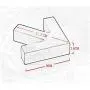 CANAFA Candy Color Wooden Arrow Hooks for Clothes Scarf Coat Hanger Door Hang YE Firm Hooks