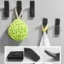 5 PCS Aluminum Alloy Single Clothes Hook Coat Hook Punch Hanger Wall Mounted for Kitchen Bathroom Bedroom Living Room Wall Door Cabinet 5 PCS Aluminum Alloy Single Clothes Hook Coat Hook Punch Hanger Wall Mounted for Kitchen Bathroom Bedroom Living Room Wall Door Cabinet