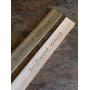 Driftwood White Magnet Wood Poster Hanger, Custom size Art Hanger, poster frame, picture hanger, Natural Wood, Handmade Frame