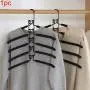 Pena Clothes Hangers Multi Layers Metal Clothes Rack Wardrobe Storage Rack Multifunctional Closet Hanger Anti-Slip Sponge Organizer for Shirt T-Shirt Jacket Coat Sweater Trousers Pena Clothes Hangers Multi Layers Metal Clothes Rack Wardrobe Storage Rack Multifunctional Closet Hanger Anti-Slip Sponge Organizer for Shirt T-Shirt Jacket Coat Sweater Trousers