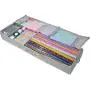Clorso Under Bed Wrapping Paper Storage Container fits 40 & 42 Inch Gift Wrap Rolls - Gift Wrap Storage Boxes - Large Wrapping Paper Containers with 2 Large Inner Pockets (Gray) Clorso Under Bed Wrapping Paper Storage Container fits 40 & 42 Inch Gift Wrap Rolls - Gift Wrap Storage Boxes - Large Wrapping Paper Containers with 2 Large Inner Pockets (Gray)