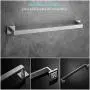 Bath Towel Bar 23.74", Suyar SUS304 Stainless Steel Bathroom Single Towel Holder, Shower Coat Pants Clothes Hanger, Hand Towel Rack for Wall, Brushed Nickel Bath Towel Bar 23.74", Suyar SUS304 Stainless Steel Bathroom Single Towel Holder, Shower Coat Pants Clothes Hanger, Hand Towel Rack for Wall, Brushed Nickel