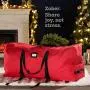 Rolling Christmas Tree Storage Bag - Fits Up To 7.5 ft. Tall Artificial Disassembled Trees, Durable Handles & Wheels for Easy Carrying and Transport - Tear Proof 600D Oxford Duffle Bag - 5 Year Warran Rolling Christmas Tree Storage Bag - Fits Up To 7.5 ft. Tall Artificial Disassembled Trees, Durable Handles & Wheels for Easy Carrying and Transport - Tear Proof 600D Oxford Duffle Bag - 5 Year Warran