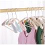 10pcs Random Color Plastic Windproof Children Clothes Hanger Creative Hanger Organizer Fixed Holder Buckle Household Anti-Slip Drying Rack