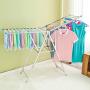 Yxsd Clothes Airer /160 cm Clotheshorse/Laundry Drying Hanger with Wings, Metal, Silver