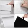 SONGMICS 30 Inches Faux Leather Folding Storage Ottoman Bench, Storage Chest Footrest Coffee Table Padded Seat, White ULSF106