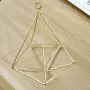 CLoverUS Modern Design Suspend Macrame Plant Hanger Hand Iron Hanging Planter Basket