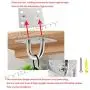 FYRONDY Screws Mount Stainless Steel Ceiling Hook Hanger ( 4 in pack )