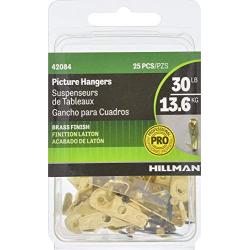 Hillman 42084 Classic Picture Hanger 30lb 25 Pack