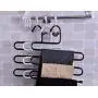 YYGIFT Practical Trouser Pants Hangers Rack Space Saver for Hanging Tie Trousers Pants Scarf Jeans White