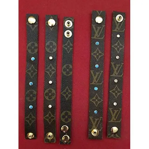 Handcrafted Bracelet handmade with re-purposed Canvas Handcrafted Bracelet handmade with re-purposed Canvas