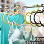 Brents Cloud Shape Clothes Hangers, Durable Clothes Hanger Hook, Various Color and Pack Combinations, Perfect for Pants, Dress, Jacket and Underwear (5, color mix)