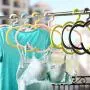 Brents Cloud Shape Clothes Hangers, Durable Clothes Hanger Hook, Various Color and Pack Combinations, Perfect for Pants, Dress, Jacket and Underwear (5, color mix)