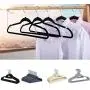 LFSHYP Clothes Hangers Black Traceless Flocking Velvet Hanger Hook Clothes Cloth Rack Non-Slip Red,8pcs LFSHYP Clothes Hangers Black Traceless Flocking Velvet Hanger Hook Clothes Cloth Rack Non-Slip Red,8pcs