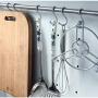 S Shaped Hooks Hanging Heavy Duty Stainless Steel Hangers for Kitchenware Pan Pots Utensils Clothes Bags Towels Plants Kitchen, Work Shop, Bathroom, Garden 20PCS Metal Hook Bedroom
