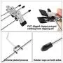 SONGMICS Hangers 24 Pack Metal Pants Hangers, 15.7 Inch Long Skirt Hangers with Adjustable Clips and Chrome Plated, 360° Swivel Hook UCRI006BK SONGMICS Hangers 24 Pack Metal Pants Hangers, 15.7 Inch Long Skirt Hangers with Adjustable Clips and Chrome Plated, 360° Swivel Hook UCRI006BK