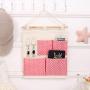 Latosiv - Storage Bags - 5 Pocket Storage Bag Multilayer Wall Hanging Sundries Organizer Hooks Striped Back Door Wardrobe - Hanger Hanging Clothes Wardrobe Organizer Fixtures Wall Separate Handbag