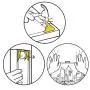 Under the Roof Decorating 5-100200 15-20 lb Place&Push Canvas Hangers Under the Roof Decorating 5-100200 15-20 lb Place&Push Canvas Hangers