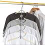 Royall Multilayer Stainless Steel Clothes Hanger Closet Hanger Space Saving 5 Tier Blouse Tree Clothes Drying Hook