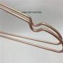 Koobay 30Pack Non Slip 32CM Gold Copper Light Wire Children Clothes Suit Coat Metal Hanger