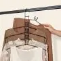 KALREDE Hangers -Heavy Duty Metal Clothes Hangers - Wire Non-Slip Closet Space Saving Hangers- 5 in 1 Clothing Hanger Organizer- Detachable Hangers for Coat, Skirt, Pants, Shirt, Sweater (2 Pack) KALREDE Hangers -Heavy Duty Metal Clothes Hangers - Wire Non-Slip Closet Space Saving Hangers- 5 in 1 Clothing Hanger Organizer- Detachable Hangers for Coat, Skirt, Pants, Shirt, Sweater (2 Pack)