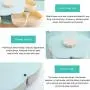 Nicedeal Creative Flower Candy Boxes Plum Blossom Rotating Fruit Bowl Dried Fruit Boxes Perfect for Seeds Nuts and Dry Fruits Storage Boxes Food Storage 1set Light Blue Nicedeal Creative Flower Candy Boxes Plum Blossom Rotating Fruit Bowl Dried Fruit Boxes Perfect for Seeds Nuts and Dry Fruits Storage Boxes Food Storage 1set Light Blue