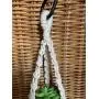 Macrame Mini Car Plant Hanger. Car Accessory Macrame Mini Car Plant Hanger. Car Accessory