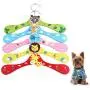 10Pc Pet Dog Child Clothes Hanger Cartoon Design Animal Cute Wooden Hangers Random Color