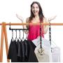GoGoMart Space Saving Hangers, Magic Hangers/Closet Organizer/Apartment Essentials/Hanger Organizer (12 Pack)