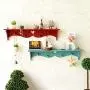 Cxjff Wall Coat Rack Clothes Hat Hanger Holder Hooks Solid Wood Home Style Fashion, 60X10X13.5CM (Color : A)