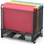 Simple Trending Desk Hanging File Boxes Storage Bin Organizer with Drawer Organizer for Letter/A4 Office File Folder Holder, Black Simple Trending Desk Hanging File Boxes Storage Bin Organizer with Drawer Organizer for Letter/A4 Office File Folder Holder, Black