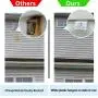Vinyl Siding Hooks (20 Pack), Plastic White Outdoor Low Profile Hanging Clips No-Hole Needed Vinyl Siding Hanger
