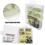 BIGTEDDY - 206pcs Photo Frame Picture Hangers Assortment Wall Hanging Kit Hardware Hooks with Wire for Drywall Home and Office Picture Wall Mount BIGTEDDY - 206pcs Photo Frame Picture Hangers Assortment Wall Hanging Kit Hardware Hooks with Wire for Drywall Home and Office Picture Wall Mount