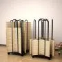 Wheeled Hanger Stacker,Hanger Storage Stand with 4 Casters,Clothes Hangers Storage Cart,Can Hold 150 Hangers,4 Side Storage