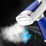 JMG Handheld Garment Steamer 1600W 200Ml, Folding Steamer for Clothes Steamer Portable Steam Iron 3 Gear Adjustment for Home Travelling, Blue