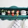 three thousand Home Decor Wall Hanger Wood Storage Racks Storage Boxes Key Hanging Storage Case Phone Racks Wood Shelf Clothes Hat Storage Hanger,Yellow