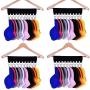 Xigeapg Hat Organizer Hanger, 10 Baseball Cap Holder, Hat Storage for Closet - Change Your Clothes Hanger to Ball Cap Organizer Hanger - Keep Your Hats Cleaner Than a Hat Rack