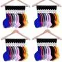 Xigeapg Hat Organizer Hanger, 10 Baseball Cap Holder, Hat Storage for Closet - Change Your Clothes Hanger to Ball Cap Organizer Hanger - Keep Your Hats Cleaner Than a Hat Rack