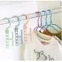 10pcs Random Color Hangers for Clothes Windproof Hanger Fixed Holder Buckle Household Anti-Slip Clothes Hanger Plastic 5 Circle Hanger 10pcs Random Color Hangers for Clothes Windproof Hanger Fixed Holder Buckle Household Anti-Slip Clothes Hanger Plastic 5 Circle Hanger