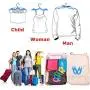 10pcs Portable Clothes Hanger Foldable Clothes Drying Rack for Travel Random Color 10pcs Portable Clothes Hanger Foldable Clothes Drying Rack for Travel Random Color