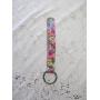 Garden Paradise Floral Quilted Kitchen Towel Holder - Heavy-Duty D-Ring - Kitchen Towel Hanger - Towel Keeper