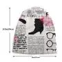 Christmas Warm Child Kid Beanie Hat Hedging Cap Fashion Elements Kisses Lipstick Glasses Shoes Hangers