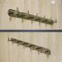 WEBI Polished 6 Peg SUS 304 Coat Robe Hook Hat Garment Rack Kitchen Bath Towel Holder Closet Clothes Hanger, Wall Mounted Bedroom Bathroom Entryway Accessories Home Office Storage Organization 304YZ6