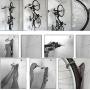 Faswin Bike Wall Mount Hook Rack Holder Space Saving Vertical Hanger Bicycle Storage System, Set of 2 Faswin Bike Wall Mount Hook Rack Holder Space Saving Vertical Hanger Bicycle Storage System, Set of 2